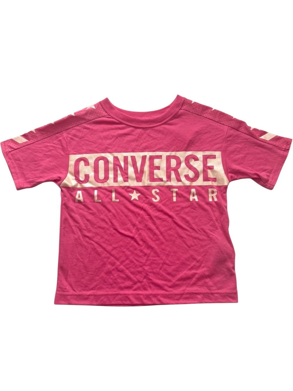 Converse pink short sleeve T-shirt Grils Small 8-10